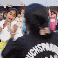 Go Away Fight GIF by British Red Cross