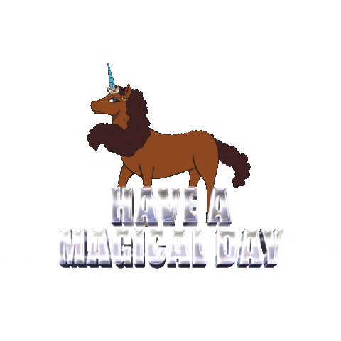 Horse Magical Day GIF by Afro Unicorn