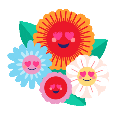 Happy In Love Sticker by OhHelloPetal