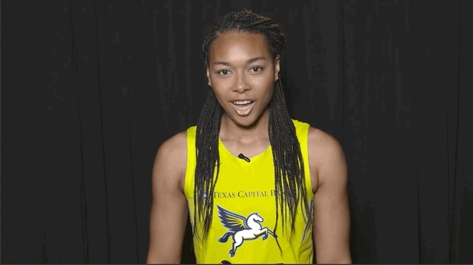 Excited Lets Go By Dallas Wings Find And Share On Giphy