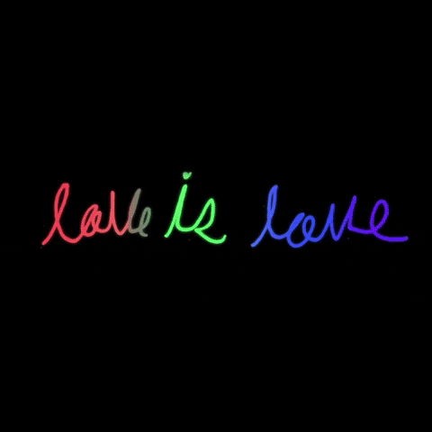 Love Is Love Rainbow GIF by Todd Rocheford
