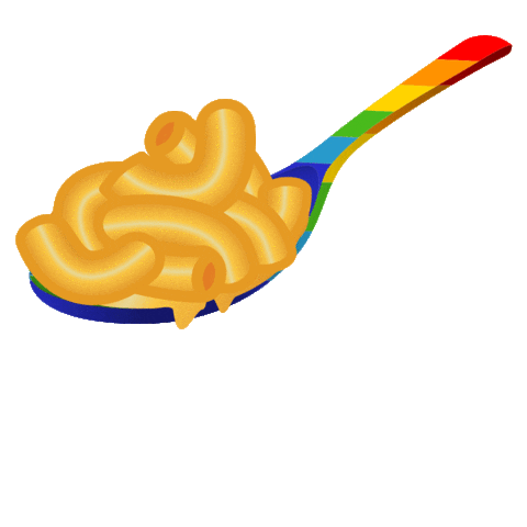 Mac And Cheese Pride Month Sticker by stoufferssocial