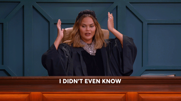 Chrissy Teigen Judge GIF by Quibi - Find & Share on GIPHY