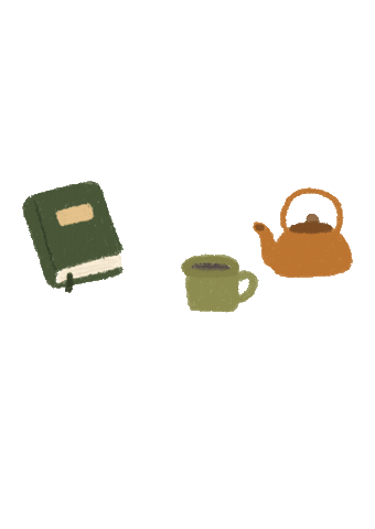 커피 가을 Sticker