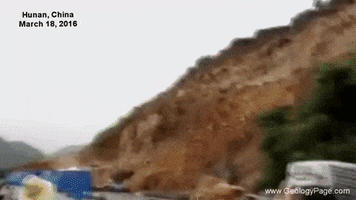 geologypage china geology landslide hunan GIF