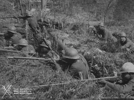 NationalWWIMuseum black and white military footage african american GIF