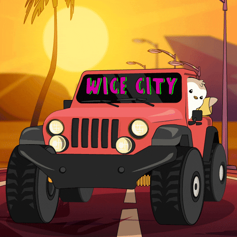 Vice City Hello GIF by Pudgy Penguins