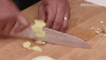 munchies cooking chef cook knife GIF
