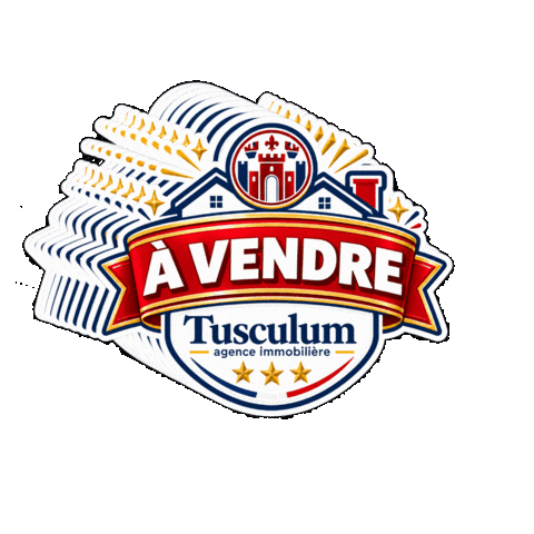 Real Estate Immobilier Sticker by Tusculum Immobilière