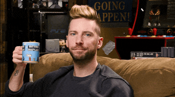 Troy Baker Wink GIF by RETRO REPLAY