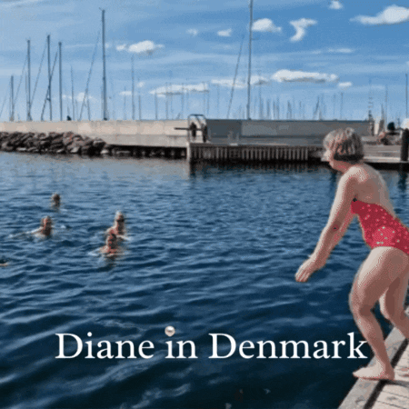 Lets Go Swimming GIF by Diane in Denmark