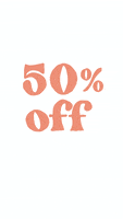 Sale 50 Off GIF by dholley