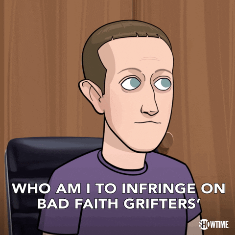 Mark Zuckerberg GIF by Our Cartoon President
