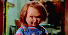 Dolls Chucky GIF by PAPER - Find & Share on GIPHY