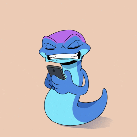Angry Text GIF by Snek
