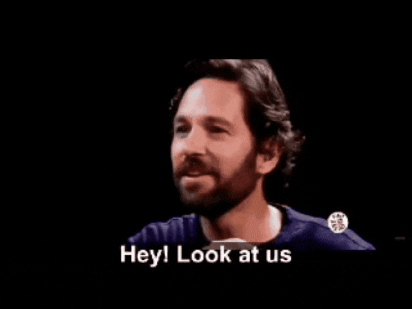 Look At Us Paul Rudd GIF - Find & Share on GIPHY
