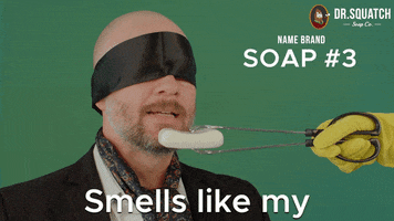 Smells Like Larry GIF by DrSquatchSoapCo