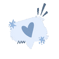 martinfeels art heart stars corazon Sticker