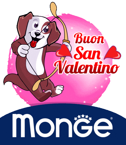 San Valentino Pet Sticker by Mongepet