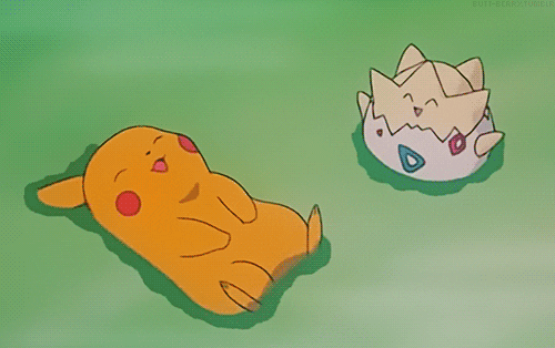 relaxed pokemon GIF