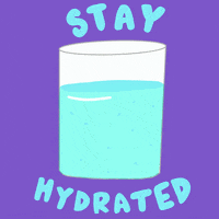 Stay Hydrated Drink Water GIF by megan motown