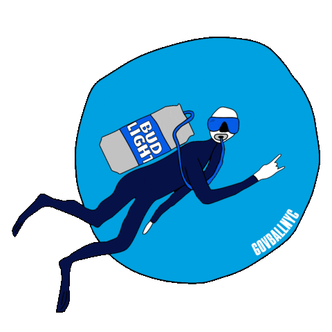 Bud Light Governors Ball Sticker by GOV BALL NYC