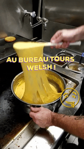 Food Welsh GIF by Au bureau Tours