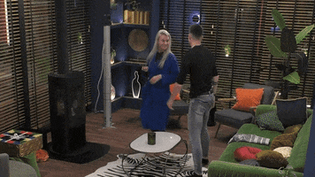 First Kiss Couple GIF by Big Brother 2022