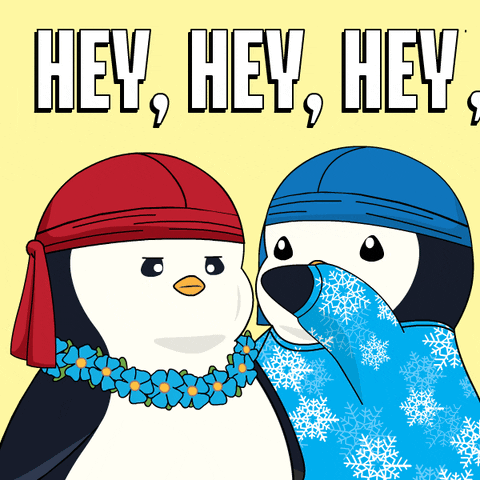 Are You There Hello GIF by Pudgy Penguins
