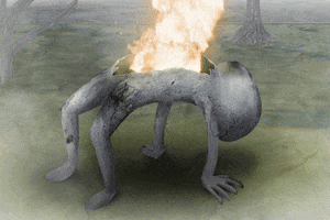 On Fire Wtf GIF by David Firth