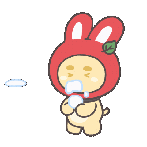 Lee Jinki Snowball Fight Sticker