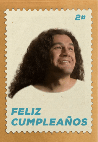 Feliz Cumpleanos Stamps GIF