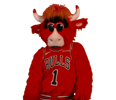 Chicago Bulls Benny The Bull GIF - Chicago Bulls Benny The Bull
