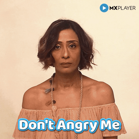 Angry Mood GIF by MX Player