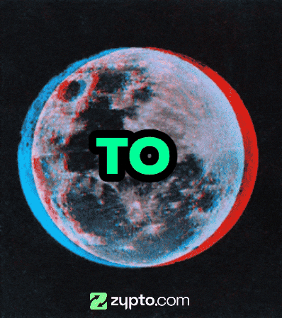 To The Moon Bitcoin GIF by Zypto