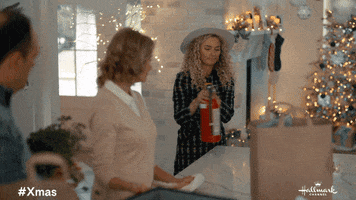 Clare Bowen Cooking GIF by Hallmark Channel