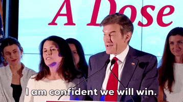 We Will Win Dr Oz GIF by GIPHY News