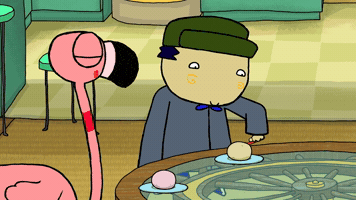 John Eating GIF by Sarah & Duck