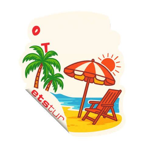 Sun Ets Sticker by Etstur