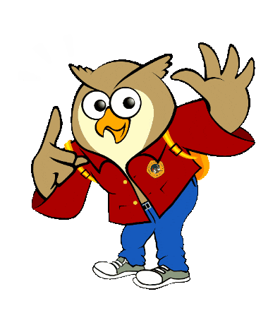 Owl Sticker by untag surabaya