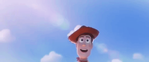 toy story 4 holding hands GIF