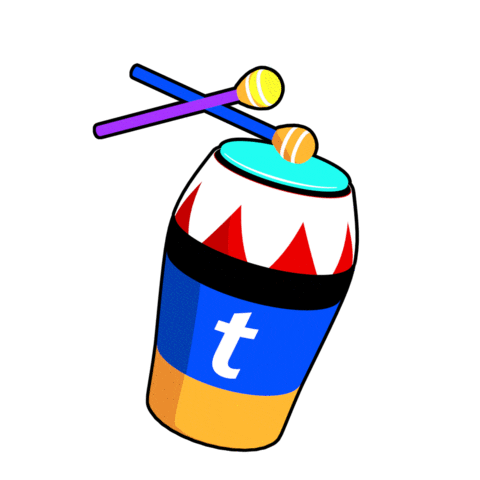 Beat Drum Sticker by Ticketmaster International