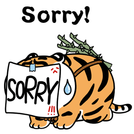 Sorry Cat GIF by Bu2ma