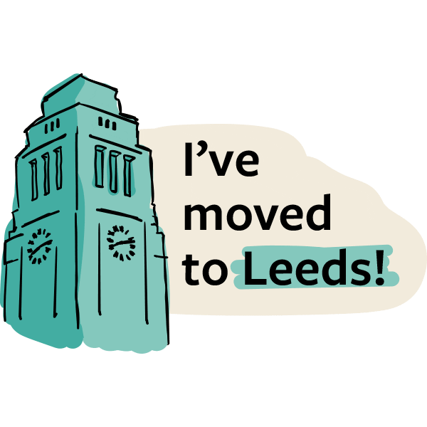 Leeds Uni Sticker by University of Leeds