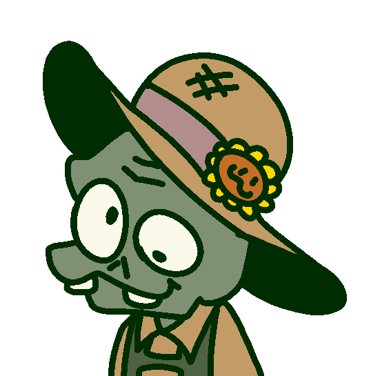 Plants Vs Zombies Zombie Sticker