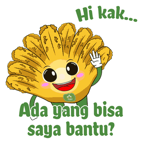 Pisang Kipas Presiden Sticker