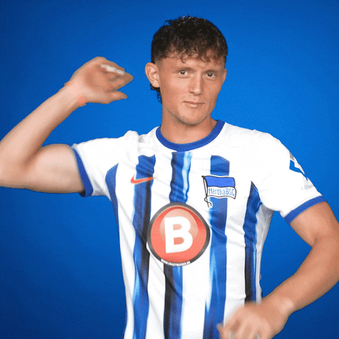Bow And Arrow Celebration GIF by Hertha BSC