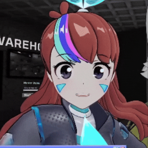 Vtuber Middle Finger GIF by Qyuwi