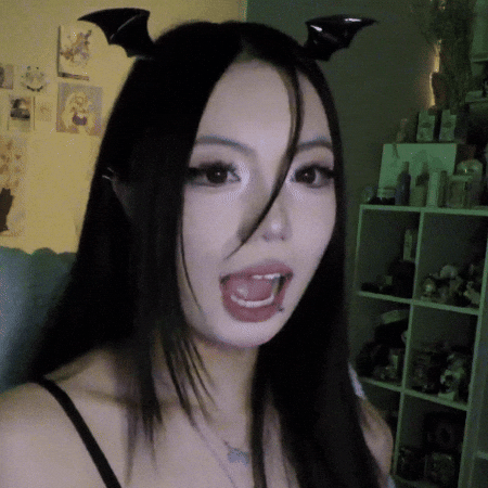 Beautiful Girl Nom GIF