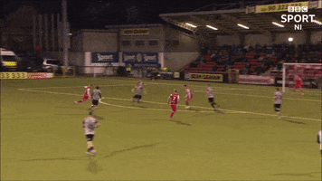 First Time Goal GIF by Cliftonville Football Club